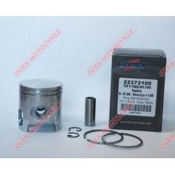 Vertex, pístní sada Top Performances,Minarelli 47,00 mm (+1,00 mm) čep 10mm