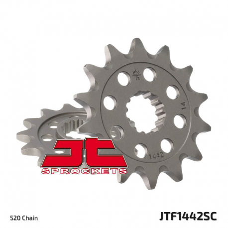 JT, přední řetězové kolečko, 2259 13 (2292 13) Suzuki RMZ 250 '13-'16 samočistící (Self Cleaning) (JTF1442.13SC)* (řetěz 520)