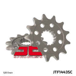 JT, přední řetězové kolečko, 2160 14 Suzuki RMZ 450 '13-'16 (+1) samočistící (Self Cleaning) (JTF1443.14SC)* (řetěz 520)