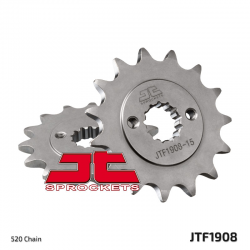 JT, přední řetězové kolečko, 2276 15 KTM 390 DUKE '13-'18, 390 RC '14-'18 (JTF1908.15)* (řetěz 520)