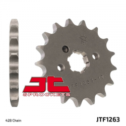 JT, přední řetězové kolečko, 263 16 Yamaha DT 125 LC '85-'88 (JTF1263.16)* (řetěz 428)