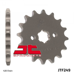 JT, přední řetězové kolečko, 270 14 Suzuki DRZ 110 '03-'05, Honda ANF (JTF249.14)* (řetěz 420)