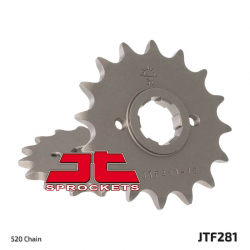 JT, přední řetězové kolečko, 281 15 Honda XR 600R, XL 600R/RM/LM, XL 500 PROLINK (tloušťka 8mm) (JTF281.15)* (řetěz 520)