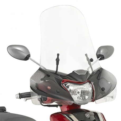 Kappa, plexištít, Honda SH 300I (07-14), Vision 50-110 (11-18), Yamaha D’elight 125 (17-18) - nutno zkombinovat s držáky pro kon