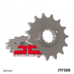 JT, přední řetězové kolečko, 345 14 Honda SLR 650 '97-'01, FMX 650 VIGOR, Yamaha MT-03/XT660 (JTF308.14)* (řetěz 520)