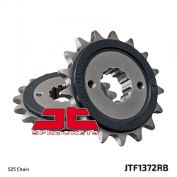 JT, přední řetězové kolečko, 348 17, s gumovou výplní, Honda XRV 750 AFRICA TWIN '90-'03 (JTF1372.17RB)* (řetěz 525)