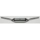 Renthal, řidítka 7/8" (22mm) 4.5 IN TRIALS HANDLEBAR SILVER, stříbrná barva s chráničem