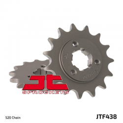 JT, přední řetězové kolečko, 412 15 Suzuki DR 750S '88-'89, DR 800S BIG '88-'00 (JTF438.15)* (řetěz 520)