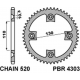 PBR, rozeta 4303 39 C45 Honda TRX 400 X 09 (JTR1350.39) (řetěz 520)