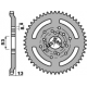 PBR, přední řetězové kolečko 433 14 18NC Suzuki GSF 400 (90-96) (řetěz 525)