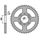 PBR, rozeta 4461 52 F Yamaha DT 50R 97-03, MBK 50 X LIMIT (řetěz 420) (JTR1832.52)