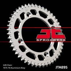 JT, rozeta 4486 50 duralová KTM SX 85 '04-'18, 105 XC '07-'11 (JTA895.50)* (řetěz 428)