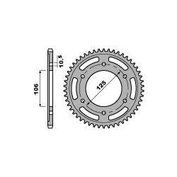 PBR, rozeta 4529 45 C45 Triumph 675 DAYTONA (06-16) STREET TRIPLE (08-16) (řetěz 525) (JTR2014.45)