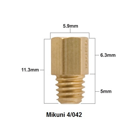 ProX, hlavní tryska Mikuni TYP 4/042 průměr 190 ( 1 ks. )