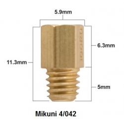 ProX, hlavní tryska Mikuni TYP 4/042 průměr 230 ( 1 ks. )