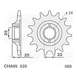 Rozeta 489 48Z ERGAL