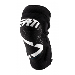 Leatt, chrániče kolen, 3DF 5.0 Zip Knee Guard, barva bílá/černá, velikost L/XL