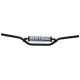 Renthal, řidítka 7/8" (22mm) MX Mini Handlebar BLACK PLAYBIKE BAR PADDED, černá barva, s chráničem