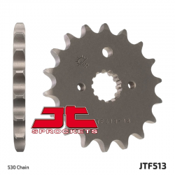 JT, přední řetězové kolečko, 513 17 Suzuki GSXR 1000/1300, TL 1000 (JTF513.17)* (řetěz 530) - zaměnitelné s JTF519.17