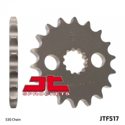 JT, přední řetězové kolečko, 526 17 Kawasaki ZZR 1200/1400 (JTF517.17)* (řetěz 530)