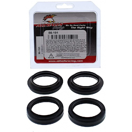 All Balls, sada gufer a prachovek přední vidlice, Aprilia RSV4, TUONO 1100, Ducati 1098/1198/749, MONSTER 1100/S4RS, MULTISTR