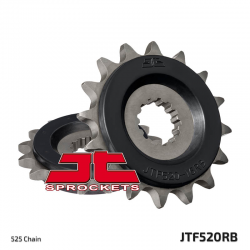 JT, přední řetězové kolečko, 564 14, s gumovou výplní, Suzuki DL 650/ GSF 650 /SV (JTF520.14RB)* (řetěz 525)