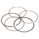Vertex, pístní kroužky, ( průměr 92mm ) (KPL.)