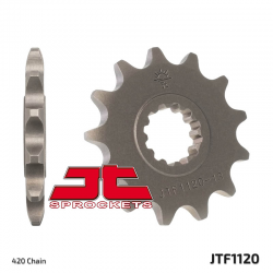 JT, přední řetězové kolečko, 600M 12 motor AM6 (JTF1120.12)* (řetěz 420)