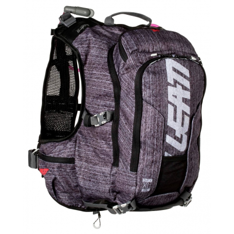 Leatt, Camel Bag s batohem, model, model HYDRATION GPX XL 2.0 (BATOH 25L, ZÁSOBNÍK 2L) DARK BRUSHED BARVA GRAFITOVÁ/šedá