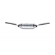 Renthal, řidítka 7/8" (22mm) MX Mini Handlebar SILVER/GREY Kawasaki KX 65 02-16 PADDED, stříbrná barva
