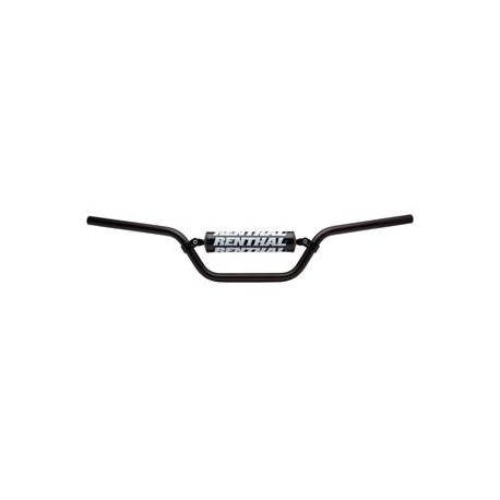 Renthal, řidítka 7/8" (22mm) ATV Handlebar BLACK Honda TRX 400/450 PADDED, černá barva s chráničem