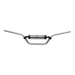 Renthal, řidítka 7/8" (22mm) ATV Handlebar SILVER Honda TRX 400/450 PADDED, stříbrná barva s chráničem