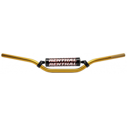 Renthal, řidítka 7/8" (22mm) Road Handlebar GOLD STREETFIGHTER, zlatá barva