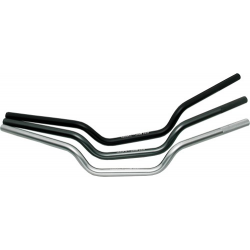 Renthal, řidítka 7/8" (22mm) Road Handlebar SILVER STREETFIGHTER, stříbrná barva
