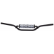 Renthal, řidítka 7/8" (22mm) MX Mini Handlebar BLACK PLAYBIKE BAR PADDED, černá barva, s chráničem