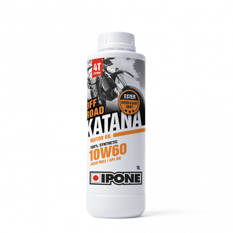 Ipone, Katana Off Road 10W60 motorový olej 100% Syntetic 1L (Ester, MA2) (15)
