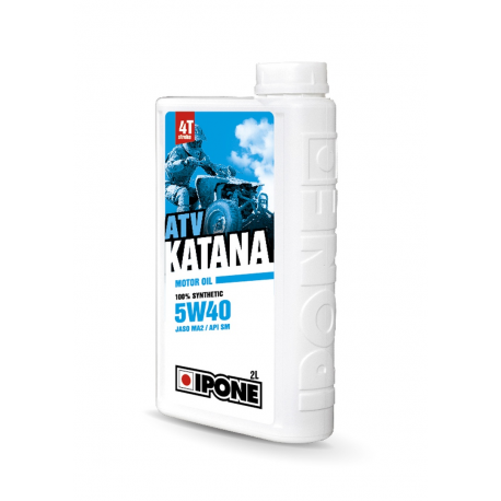 Ipone, Katana ATV 5W40 motorový olej 100% motorový olej Syntetic 2L (Ester, MA2) (8)