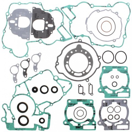 Winderosa (Vertex), sada těsnění motoru, KTM EGS 200 98-99, EXC 200 98-02, MXC 200 98-02, SX 200 00-02 (s gufery motoru)