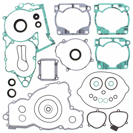 Winderosa (Vertex), sada těsnění motoru, Husqvarna TC 250 14-16, KTM SX 250 07-16, XC 250 07, XC-W 250 07 (s gufery motoru)