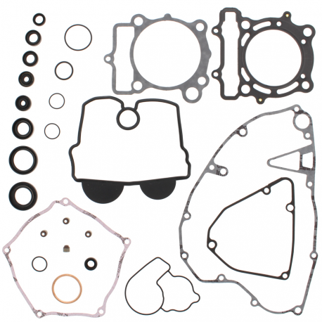 Winderosa (Vertex), sada těsnění motoru, Kawasaki KXF 250 04-05, Suzuki RMZ 250 04-06(s gufery motoru)