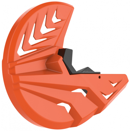 Polisport, kryt předního brzdového kotouče (s kryty spodní části přední vidlice), KTM SX/SX-F 03-14, EXC/EXC-F