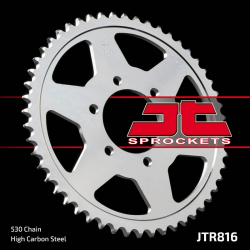 JT, rozeta 816 40 Suzuki GSXR1100, GSXR750 (92-95) (JTR816.40)* (řetěz 530) - zaměnitelné s 825 40