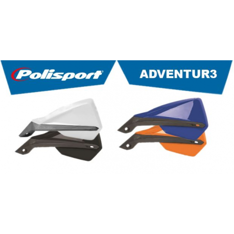 Polisport, kryty páček, model Adventure3, s motnážní sadou 22/28mm oranžová barva