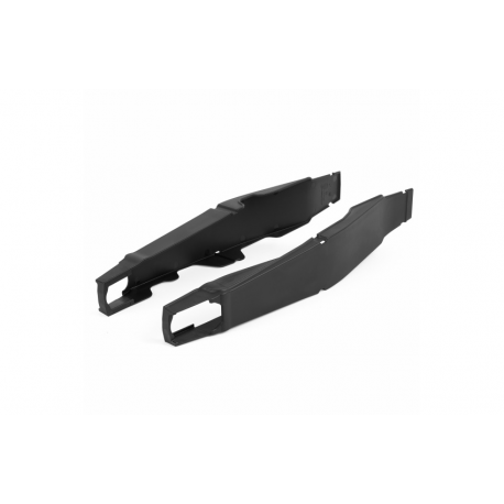 Polisport, chrániče zadní vidlice, Honda CRF250 11-17, CRF450R 12-16 černá barva