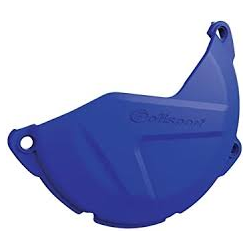 Polisport, kryt víka spojky, KTM TPI EXC/XCW/SX/XC 250/300 17,Husqvarna TPI TE250/300 `17-21 modrá barva