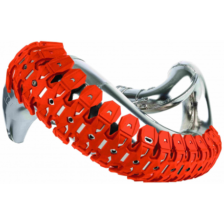 Polisport, chránič výfukového kolena ARMADILLO PIPE GUARD, oranžová barva
