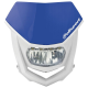 Polisport, přední maska se světlem, model HALO LED (LED žárovka), modrá barva Yamaha