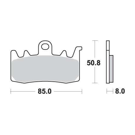 SBS, brzdové desky KH630 Racing DUAL CARBON FRONT, určeno pro: Aprilia, BMW, DUCATI, přední