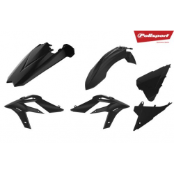 Polisport, sada plastů, Beta XTRAINER 15-19 černá barva
