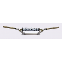 Renthal, řidítka 1,1/8" (28,6mm) MX Twinwall 921 HANDLEBAR TANIUM Yamaha YZ/YZF +06 PADDED, titan barva s chráničem